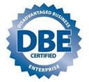 DBE certification logo
