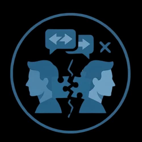 Cultural misalignment icon representing leadership fit challenges