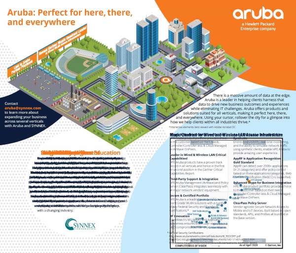 Aruba Networks: Perfect for here, there, and everywhere