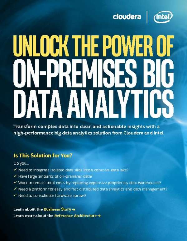 Unlock the Power of On-Premises Big Data Analytics