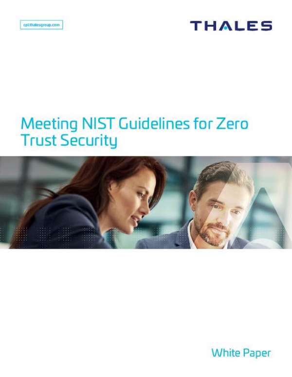 Meeting NIST Guidelines for Zero Trust Security