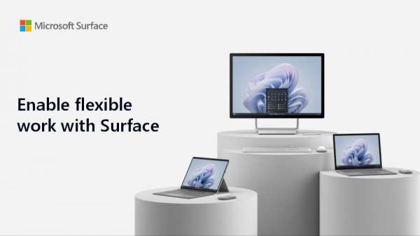Enable flexible work with Surface for your workforce and customers