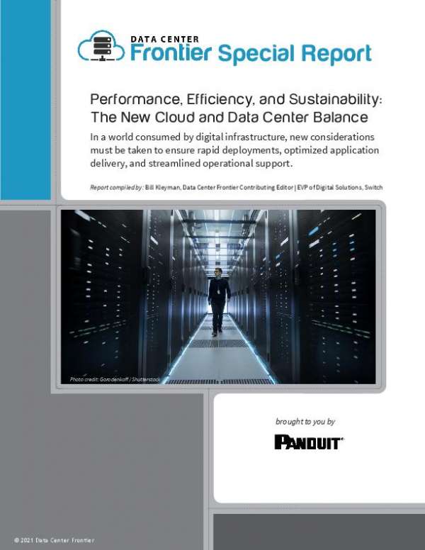 Performance, Efficiency, and Sustainability: The New Cloud and Data Center Balance.
