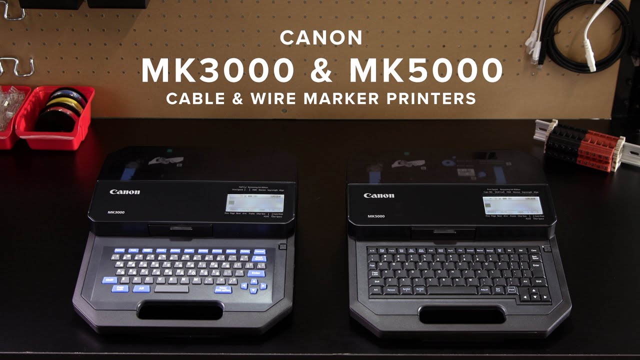 Canon Cable & Wire Marker Printer