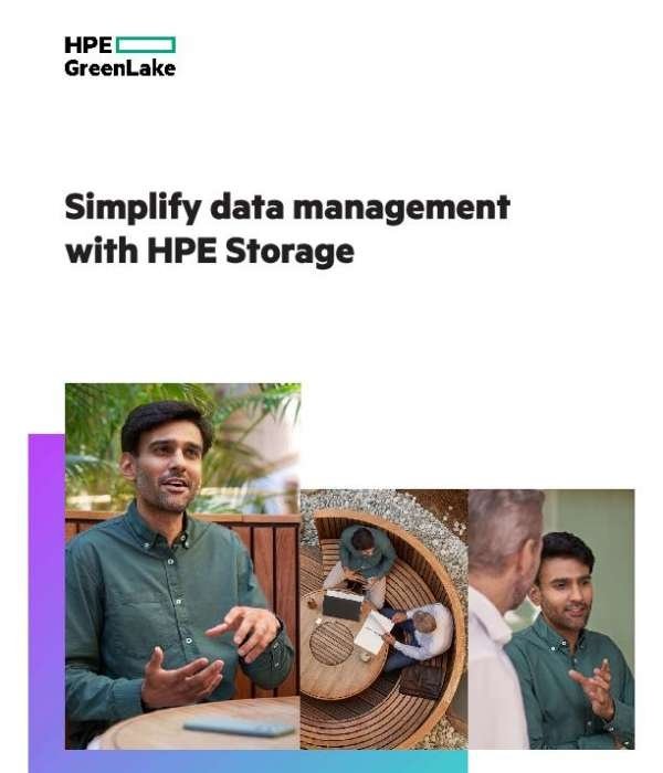Simplify data management with HPE Storage