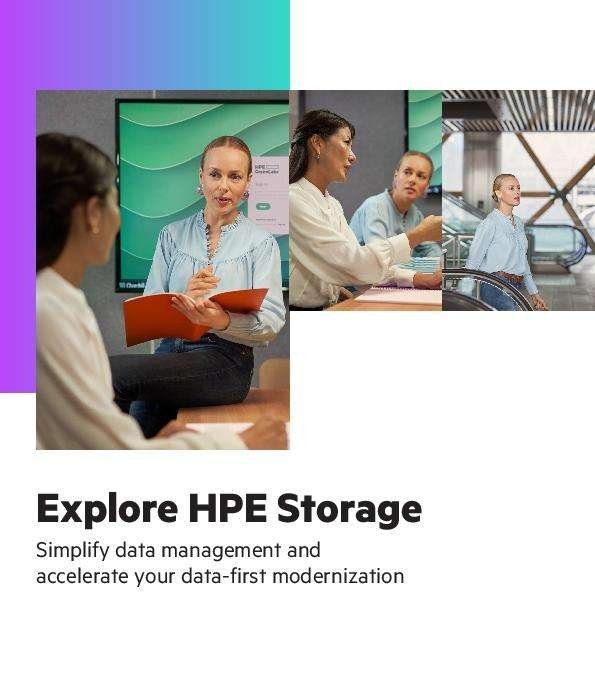 Explore HPE Storage