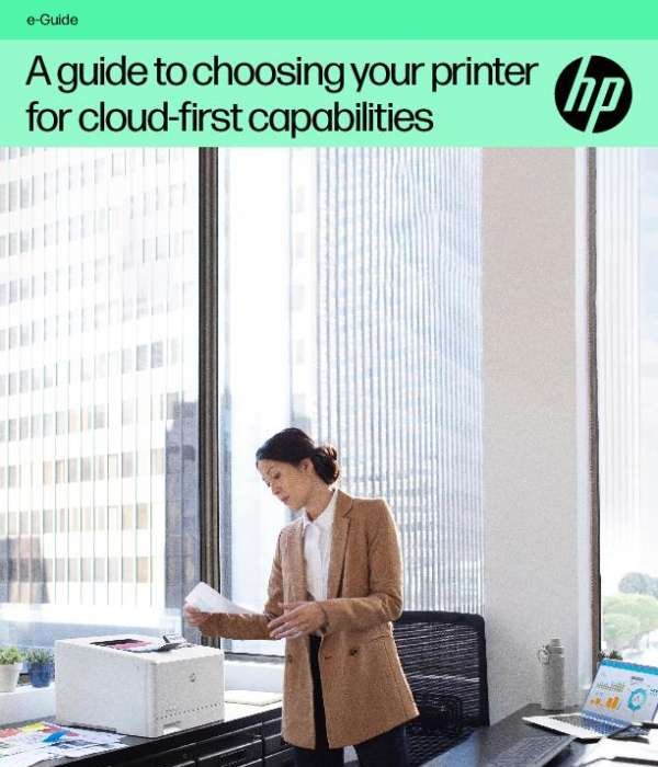 A guide to choosing your printer for cloud-first capabilities