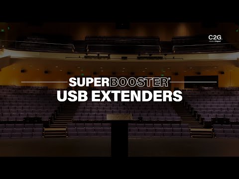 Trust C2G Superbooster® USB Extenders for Reliable Signal Transmission for USB Devices