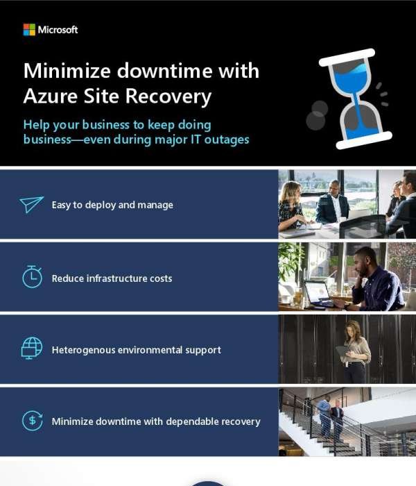 Minimize downtime with Azure Site Recovery