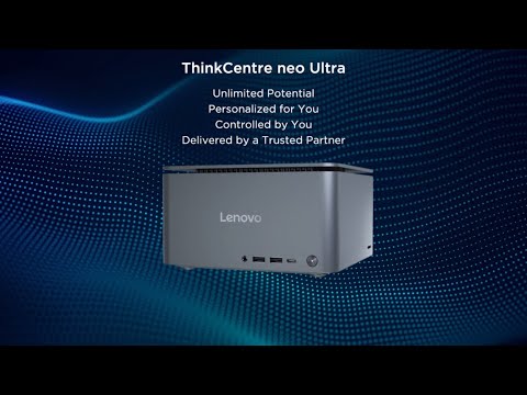 Introducing the Lenovo ThinkCentre neo Ultra – Ultra small in size, heavy on AI capabilities