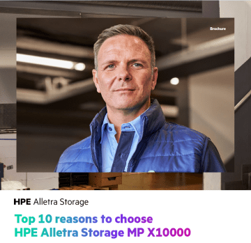 Top 10 reasons to choose HPE Alletra Storage MP X10000