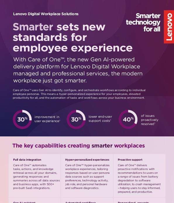 Smarter sets new standards for employee experience