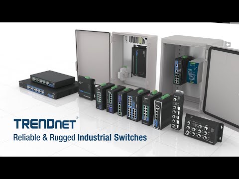 TRENDnet Reliable & Rugged Industrial Switches