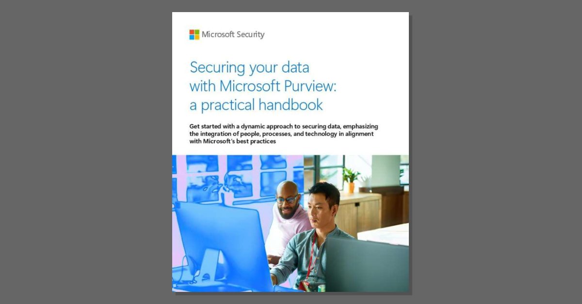 Securing your data with Microsoft Purview: a practical handbook
