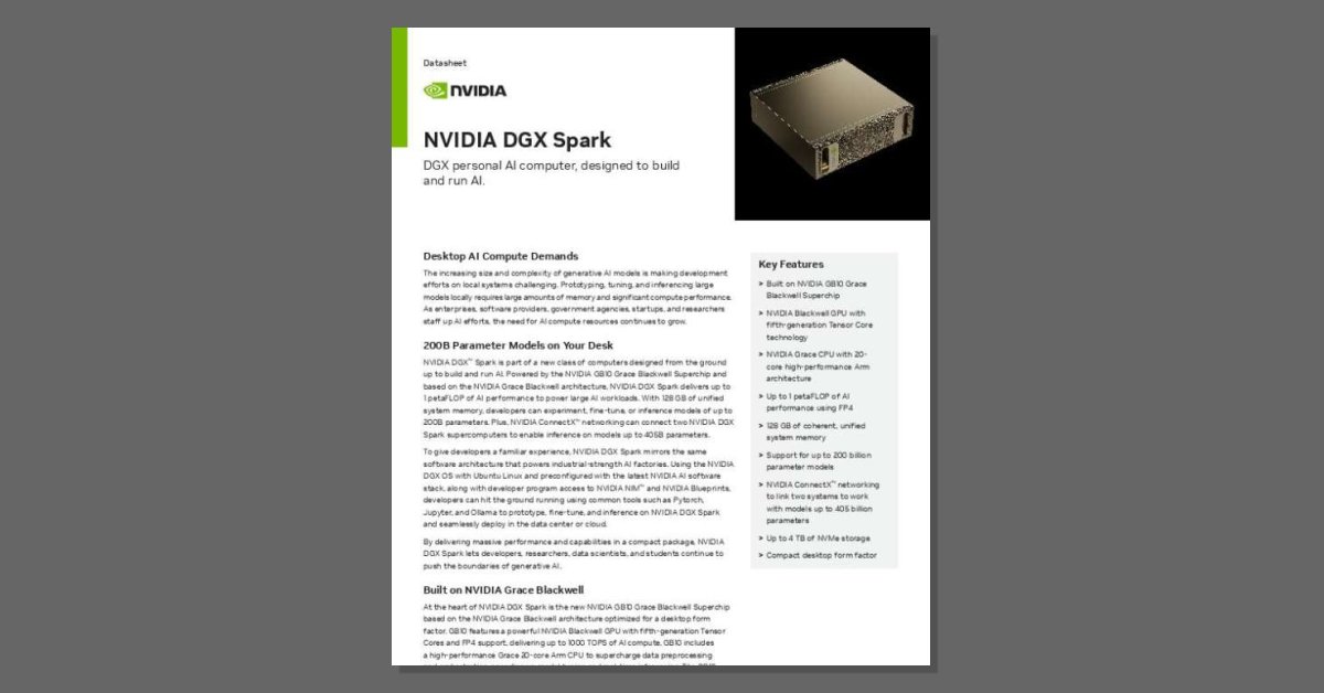 NVIDIA DGX Spark | NVIDIA