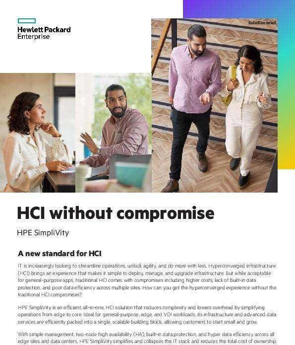 HCI without compromise