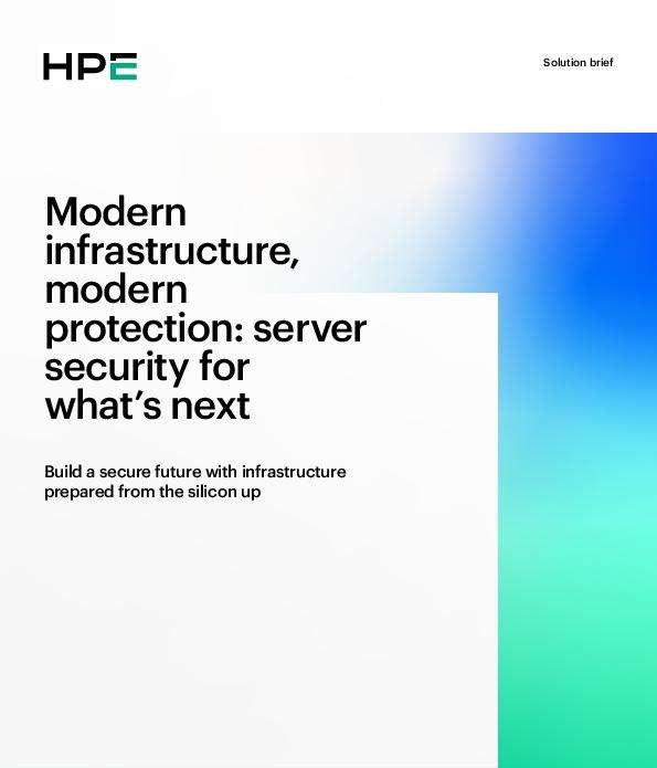 Modern infrastructure, modern protection – server security for what’s next