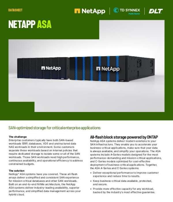 NetApp ASA