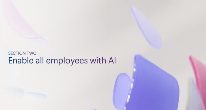 Enable all employees with AI